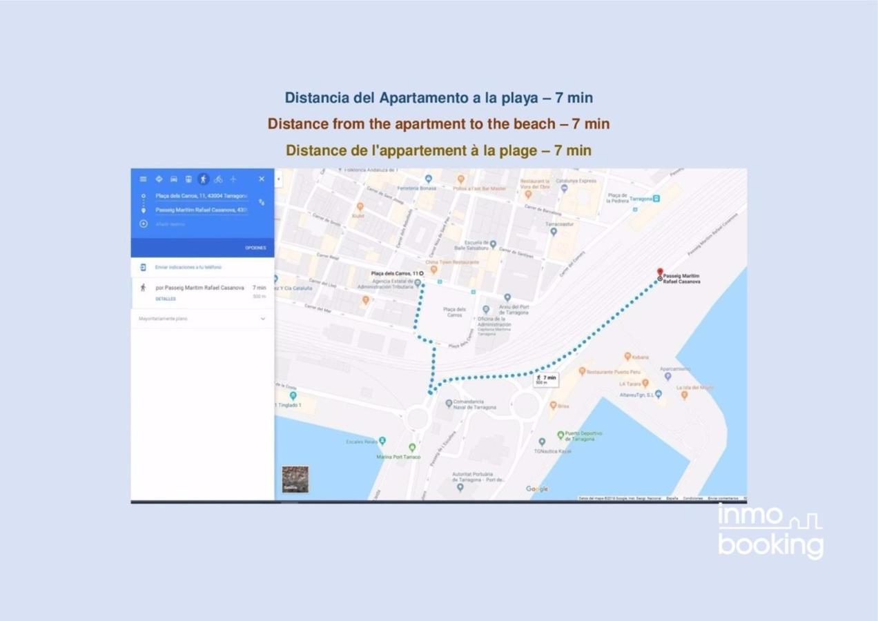 Inmobooking Tarraco Mar Tarragona Eksteriør bilde